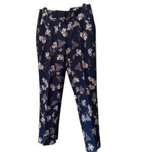 Women's Elaine Rose Pants,‎ XS, Navy Pink Floral